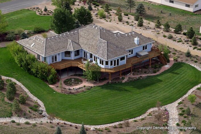 Residential Real Estate - Denver Aerial Photography